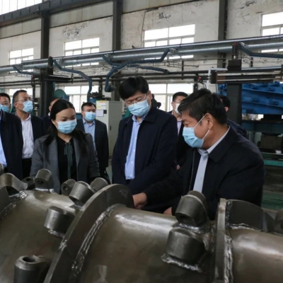 市政協領導一行到天工走訪調研